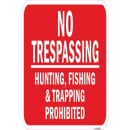 Signmission Safety Sign, 12 in Height, Aluminum, 24952 A-1218-24952